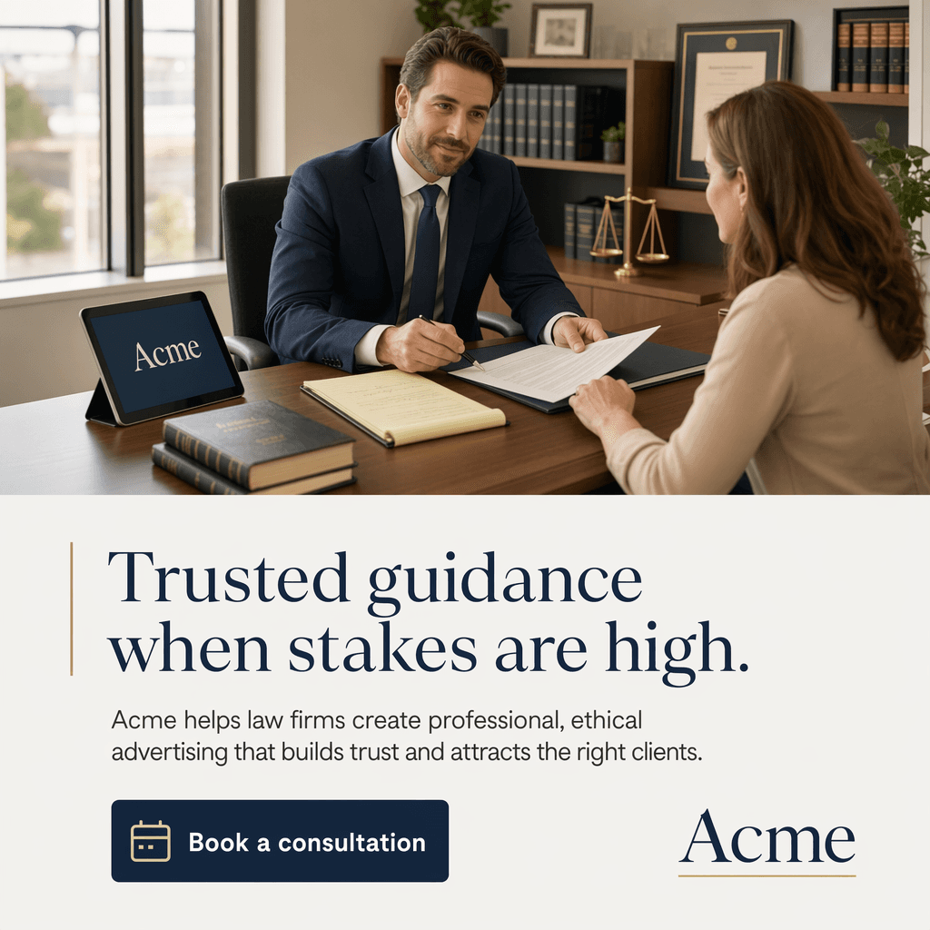 Law Firms creative preview