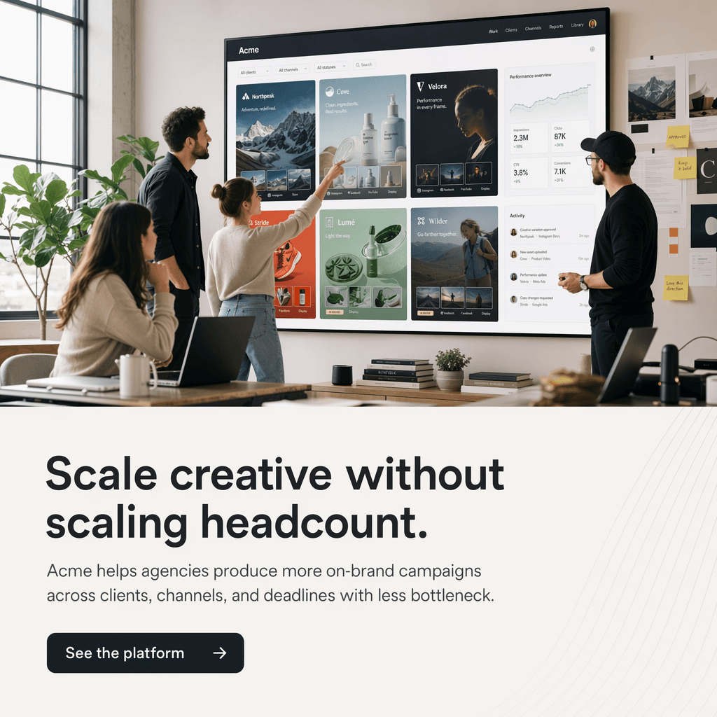 Marketing Agencies creative preview